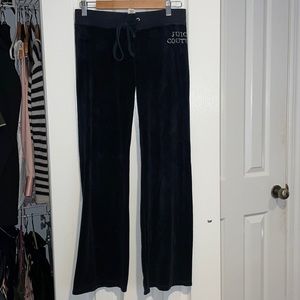 JUICY COUTURE velour track pants size small